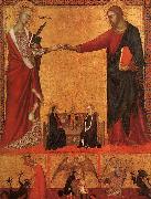 Barna da Siena The Mystical Marriage of St.Catherine China oil painting reproduction